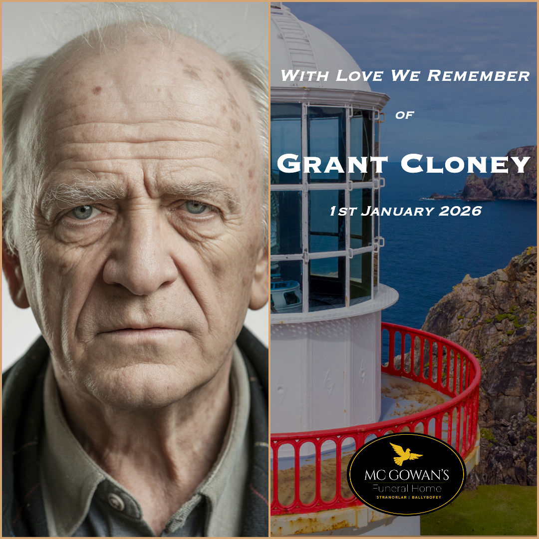 Grant Cloney obituary sample